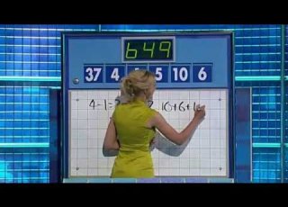  Countdown Scary Numbers And Conundrum Monday 16 August 2010
