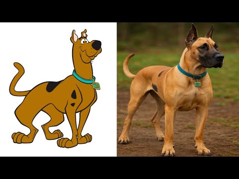سكوبي دو في الحياة الواقعية Scooby Doo تحويل الكرتون بالذكاء الإصطناعي