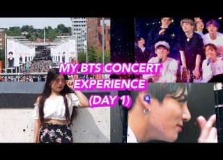 I GOT PITCH SEATING FOR DAY 1 OF BTS CONCERT IN WEMBLEY STADIUM Full Experience VLOG