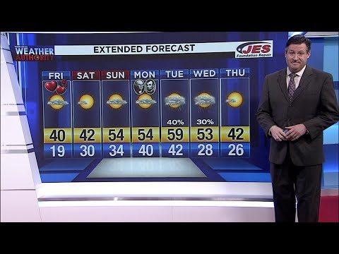 Evening Weather Forecast February 13 Evening Weather Forecast February 13