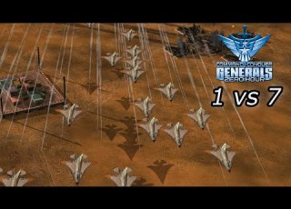  C C Zero Hour 1vs7 Airforce Vs 7 Infantry Hard Difficulty