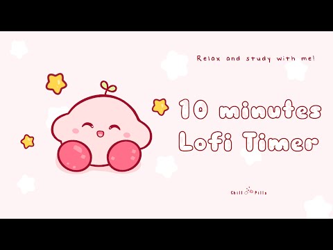 10 Minutes Relax Study With Me Lofi Happy Kirb Timer 10minutes 10minutetimer Lofi