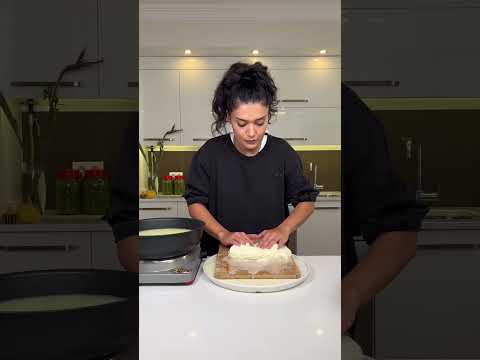 جبن الموزاريلا صنع منزلي على طريقة الشيف زينب التركية