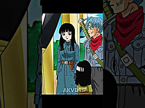 Kid Trunks Meets Future Mai TRUNKS ANIME EDIT