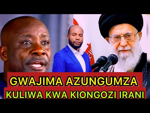 KIFO CHA KIONGOZI WA IRANI CHA MGUSA GWAJIMA AFUNGUKA EV PASCHAL CASSIAN