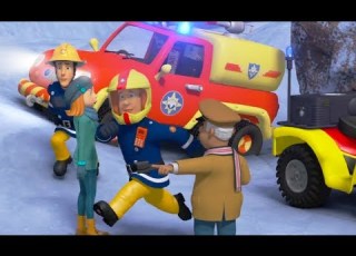  Nuevo Sam El Bombero Español Sam Rescata El Tren De Invierno Dibujos Animados