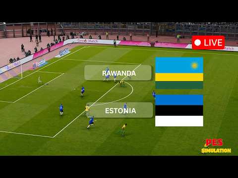 Rwanda Vs Estonia Football Friendly 2026 PES 21 Realistic Gameplay
