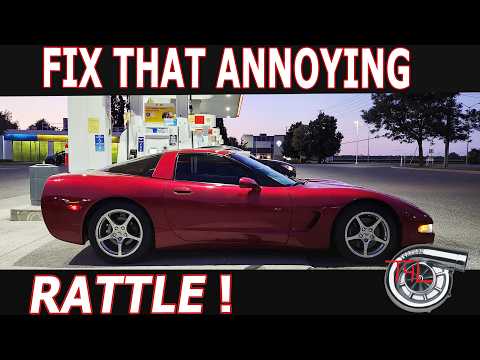 Fixing The Most Common C5 Corvette Rattle Easy DIY FIX