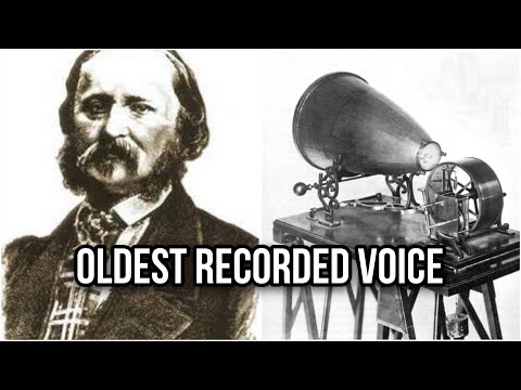 The Oldest Recording Of A Human Voice