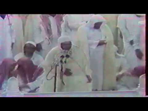 تلاوة من تهجد الحرم المكي من سورة التوبة الشيخ علي جابر 30 9 1407هـ