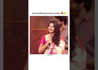 How Real Queen Goes To Take An Award Saipallavi Shorts Edit Viralvideo