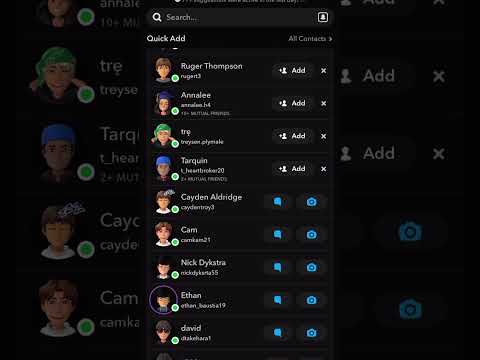 Snapchat When She Adds You Randomly By Luck