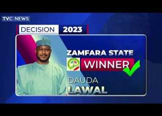 Decision2023 INEC Declares Dauda Lawal Winner Of Governorship Election