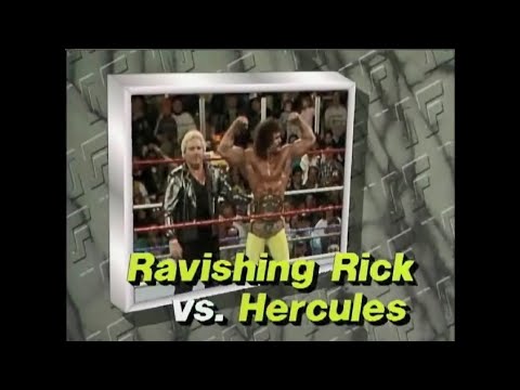 Hercules Vs Ravishing Rick Rude Wrestling Challenge April 30th 1989 Hercules Vs Ravishing Rick Rude Wrestling Challenge April 30th 1989