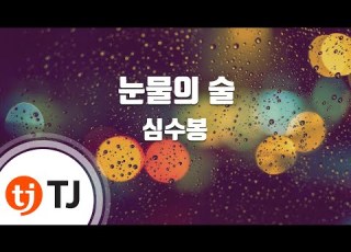 TJ노래방 눈물의술 심수봉 TJ Karaoke