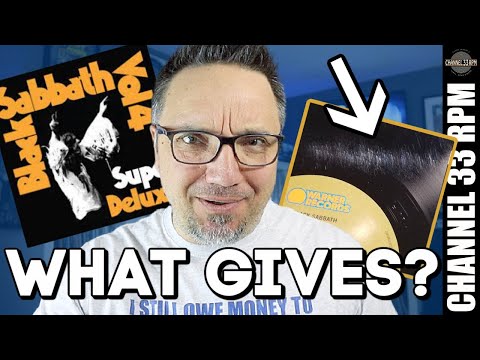 Quality Control Issues With Sabbath Boxset PLUS A 73 Walmart Record Seriously