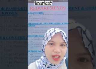 Oma Certificate For Ofw In Saudi Ofwlife Omacertificate NCMF