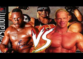 WCW Nitro Booker T Vs Lex Luger