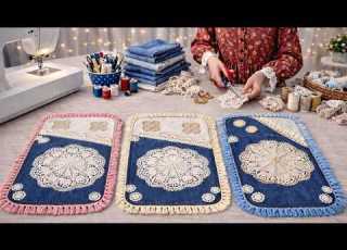 AMAZING Don T Throw Away Old Jeans Leftover Lace Everyone Will Love This