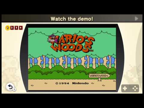 NES Remix 2 Wii U Wario Woods Challenge 1 Rainbow