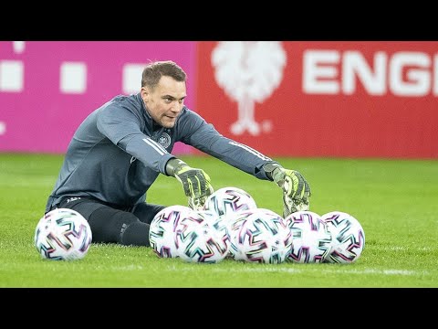 التمارين و الأحماء التي يقوم بها نوير قبل كل مباراة Warm Up With Neuer