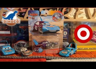  Reviewing Color Changers The King 2021 Mattel Disney Pixar Cars Piston Cup Racers Purple To Blue
