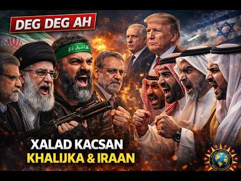 DHACDOYINKI UGU DAMBEYEY IRAAN O DIGNIIN CULUS U DIRTAY KHALIJKA BAROORTA ISRA IL XISBUL XUTI