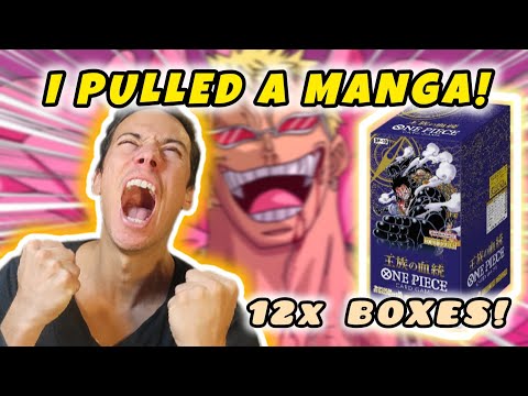 OP 10 Case Opening 12 Booster Boxes One Piece Royal Blood Set Unboxing OP10 TCG