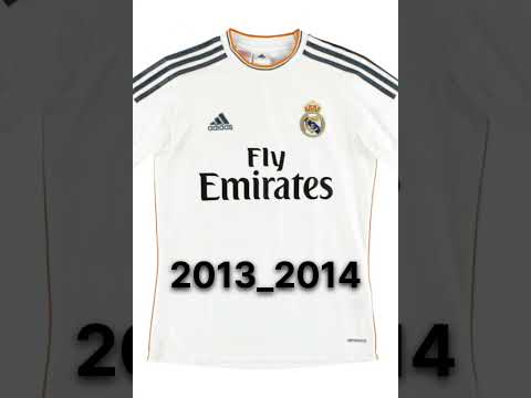 Ronaldo Messi Football Edit تطور قميص ريال مدريد 2007 2023 Ronaldo Messi Football Edit تطور قميص ريال مدريد 2007 2023