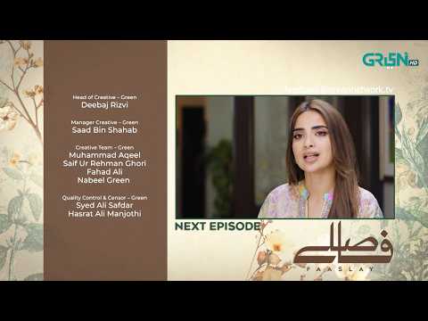 Faaslay Episode 43 Teaser 8th March 2026 Ali Ansari Saboor Aly Green TV Entertainment