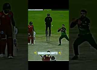  Shadab Khan Excellent Catch Against Westindies Pakvswi Odiseries Shorts Cricket