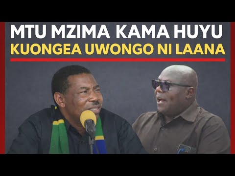 MWANANCHI ATEMA NYONGO MBELE YA WAZIRI MKUU MTU MZIMA KAMA HUYU KUONGEA UWONGO NI LAANA