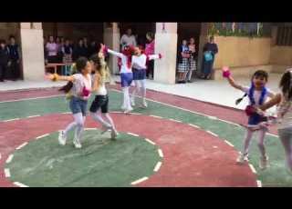 اغنية الله علي اللي خلي الفرحة في كل مكان بمدرسة راهبات سوهاج