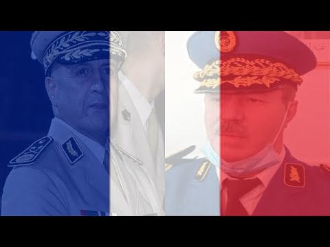 الجنرال قايدي و فريد زين الدين بن شيخ يحملان الختم الفرنسي