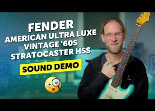  Modern Feel Meets Vintage Vibe Fender American Ultra Luxe Vintage 60s Stratocaster HSS Demo