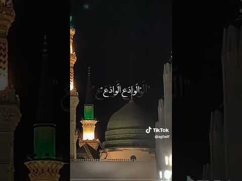 الوداع الوداع يارسول الله الوداع الوداع الوداع يامحمد الوداع