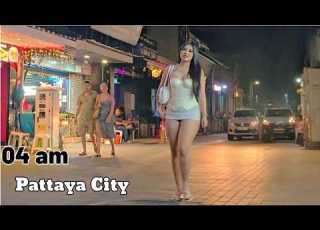 Pattaya City Nightlife 04 Am Walking Street Scenes