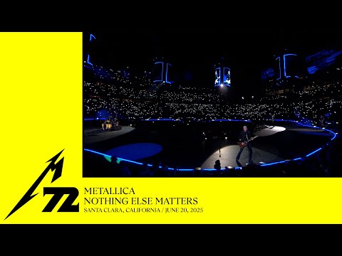 Metallica Nothing Else Matters Santa Clara CA June 20 2025