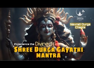  POWERFUL Shree Durga Gayatri Mantra CHANTING 108 Times For Inner Peace Removes Negative Blockages