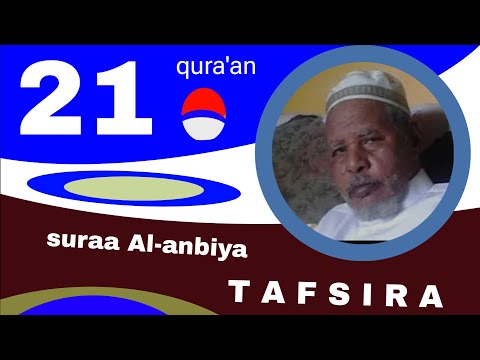 Shek Mohammed Rashad Tafsiira Quraana Afaan Oromoo 21 Suuraa Al Anbiya Quranoromo