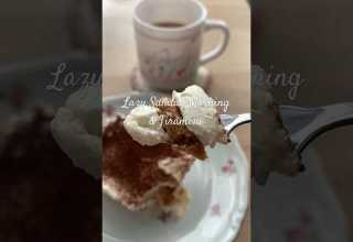 Lazy Sunday Morning Tiramisu Chicago Diary 미국일상 Dayinthelife Tiramisu Weekend Vlog Coffee