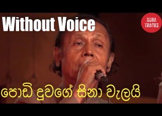  Podi Duwage Sina Walai Karaoke Without Voice Sinhala Songs Karaoke