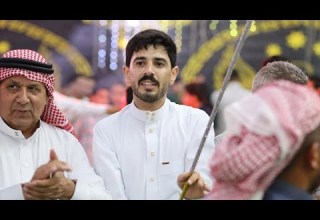 حفل زفاف العريس مؤيد سلطان المشاقبة الفنان ابراهيم العبادي والشاعر حكمت الغزالي الجزء الاول 1