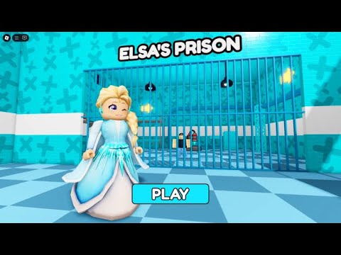 ELSA S PRISON RUN OBBY Roblox Gameplay Walkthrough No Death 4K