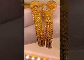  Gold Banglees Addition Jewelry Glamourous Gold