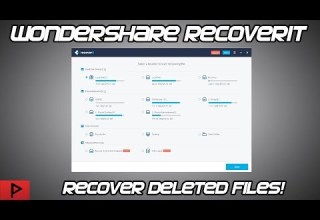 Let S Recover Deleted Files Using WonderShare RecoverIt