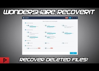 Let S Recover Deleted Files Using WonderShare RecoverIt