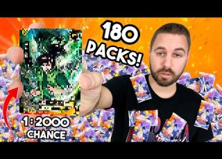  Opening 180 Naruto Card Packs DESTROYED ME Kayou Unboxing