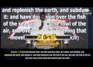  Fruitfulness And Multiplication Crossover Service 25 26