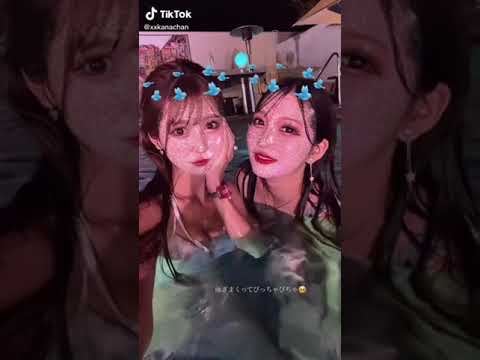 BOOM TIKTOK IDOL JEPANG CHALLENGE りかちゃんすき おすすめ ナイトプール プール 水着 Licca Kr